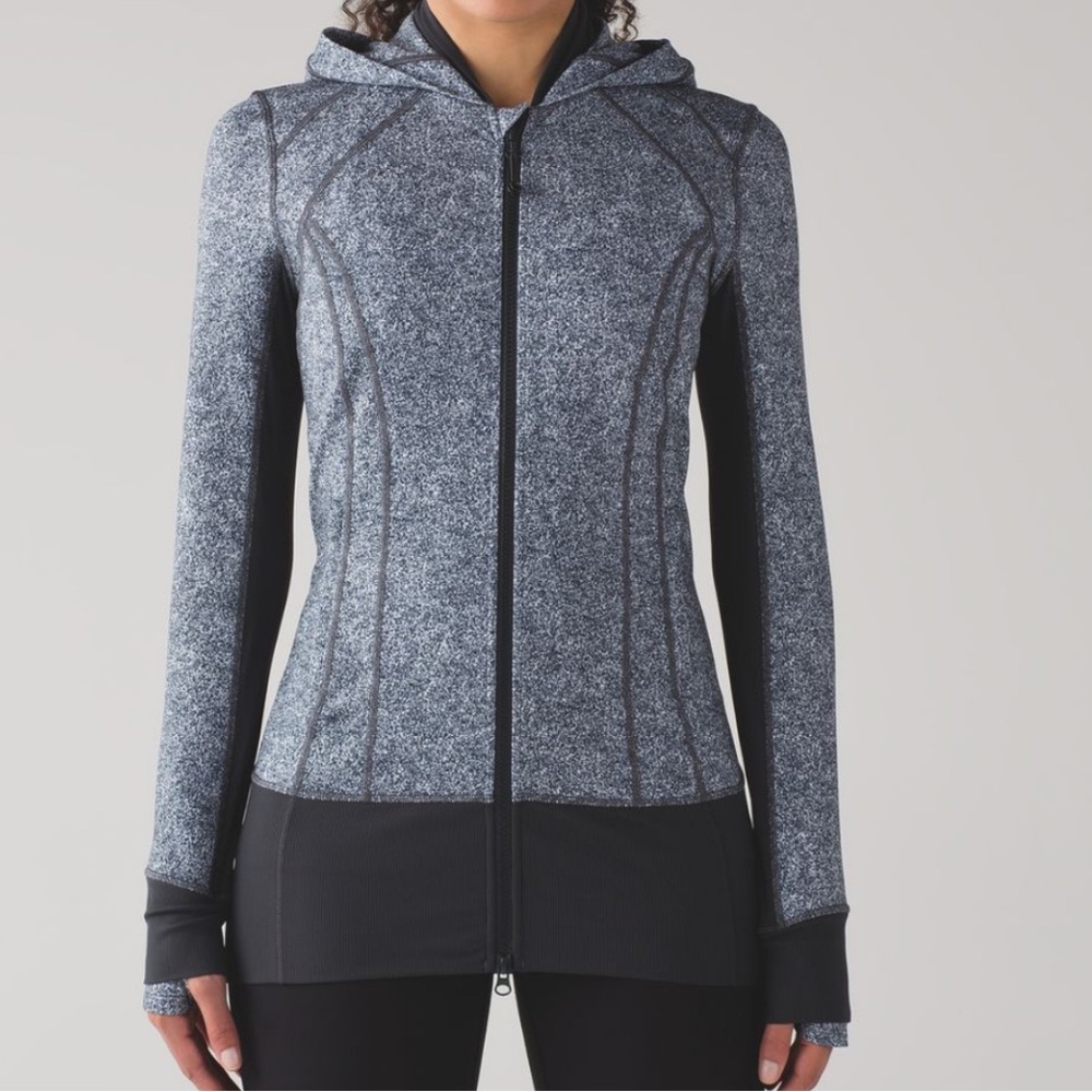 lululemon athletica Women's Black and Gray Utility Jacket
